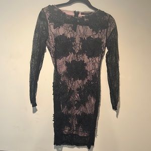 Skull laced dress